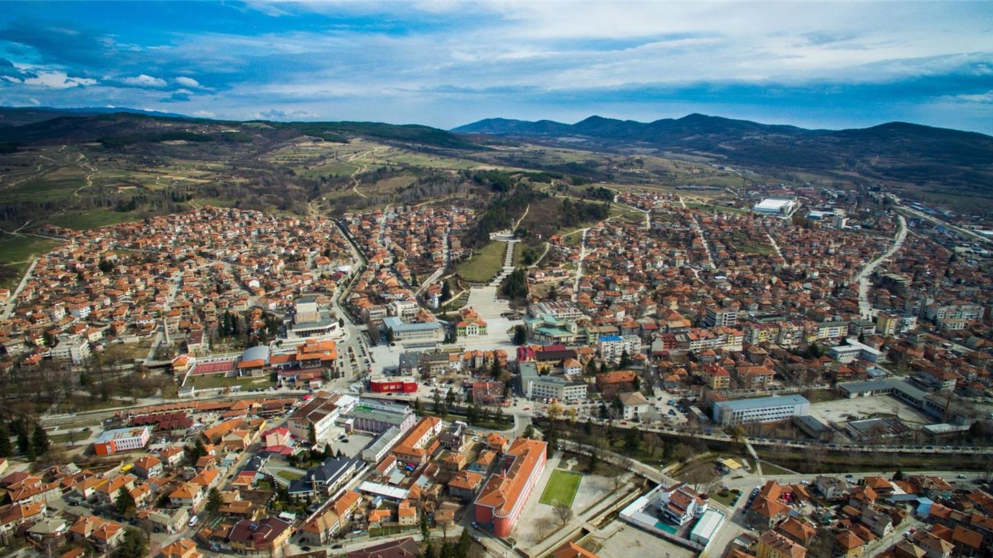 Панагюрище<br>-<br>панорами